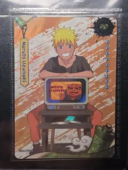 PSA Magazine x Kayou Naruto Uzumaki Promo Card SEALED Naruto Shippuden PR-003 - Image 1