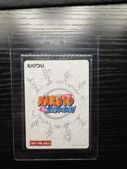 PSA Magazine x Kayou Naruto Uzumaki Promo Card SEALED Naruto Shippuden PR-003 - Image 2