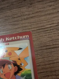 1999 Topps Pokemon TV1 Ash Ketchum Character Card Series 1 Lightly Played - Image 5