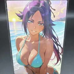 Yoruichi Shihouin Anime Waifu Card Doujin ACG Goddess Holo - Image 2