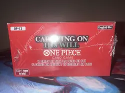 One Piece Card Game OP13 Carrying On His Will Wave 1 Booster Box - Image 4