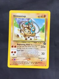 Pokemon Cards: Wizards Black Star Promo: Hitmontop 37 - Image 1