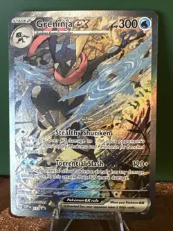 Greninja ex 132 Sv: Scarlet & Violet Promo Cards Holo - Image 1