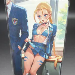 Cammy White Anime Waifu Card Doujin ACG Goddess Holo - Image 1
