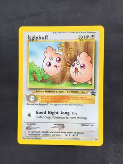 Pokemon Cards: Wizards Black Star Promo: Igglybuff 36 - Image 1
