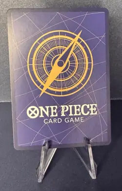 One Piece TCG Monkey D. Luffy P-037 Promo Card English Straw Hat Crew Green NM - Image 2