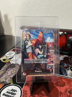Shanks (2025 PSA Magazine Promo) OP09-001 SEALED! One Piece Promotion Cards Foil - Image 1