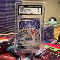 Magmortar 175/172 CGC 9 VSTAR Universe s12a JP Graded Pokemon Card Slab - Image 1