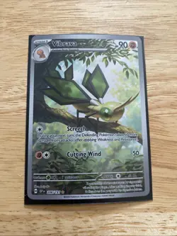 Vibrava 206/191 Sv08: Surging Sparks Holo Pokemon Card Fighting Type Full Art - Image 1