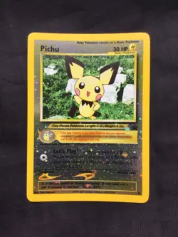 Pokemon Cards: Wizards Black Star Promo: Pichu 35 - Image 1