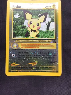 Pokemon Cards: Wizards Black Star Promo: Pichu 35 - Image 2