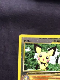 Pokemon Cards: Wizards Black Star Promo: Pichu 35 - Image 3