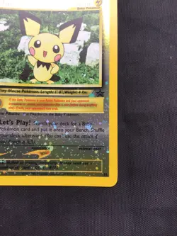 Pokemon Cards: Wizards Black Star Promo: Pichu 35 - Image 5