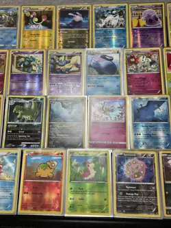 (30) Pokemon Cards Lot WOTC Vtg Holo STAMPED REVERSE Typhlosion Reshiram Beartic - Image 3