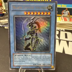 BLACK LUSTER SOLDIER 1st EDITION YU-GI-OH CARD 1996 SYE-024 ULTRA RARE - Image 1