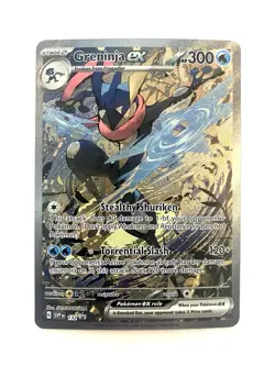 Greninja EX SVP132 Shrouded Fable Black Star Promo Pokemon TCG Card NM - Image 1