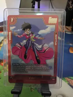 Videl FB08-019 Alternate Art Saiyan's Pride Dragon Ball English Card Fusion Worl - Image 1