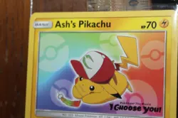 Pokemon Trading Card Ash's Pikcachu Sealed Card 2017 Promo Ultra Sun Moon - Image 3