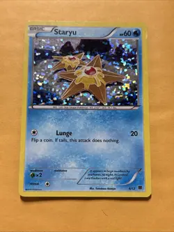 Staryu 4/12 Holo Promo McDonald's Promos 2015 Pokemon Card DMG - Image 1