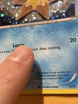 Staryu 4/12 Holo Promo McDonald's Promos 2015 Pokemon Card DMG - Image 2