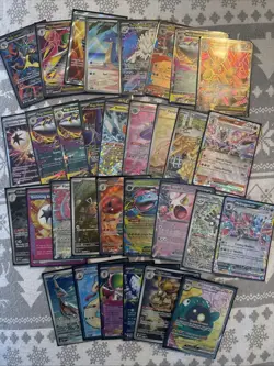 Pokemon Card Lot English And Korean All NM Very Nice Lot! SAR Full Arts Rares! - Image 1