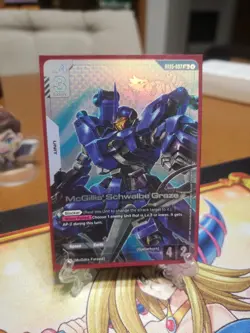 Gundam Card Game: McGillis' Schwalbe Graze (LR+) - Iron Bloom (ST05) - English - Image 1