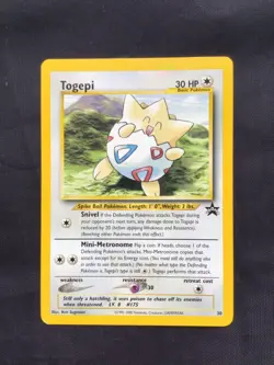 Pokemon Cards: Wizards Black Star Promo: Togepi 30 - Image 1
