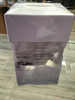 NARUTO SHIPPUDEN COLLECTIBLE CARD GAME A NEW CHRONICLE BANDAI SEALED BOX - Image 3