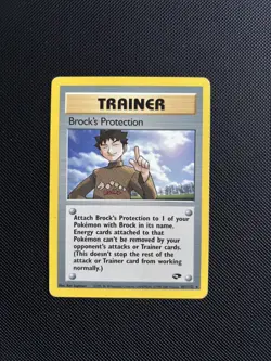 Pokemon Card Gym Challenge Brock's Protection 101/132 WOTC - Image 1