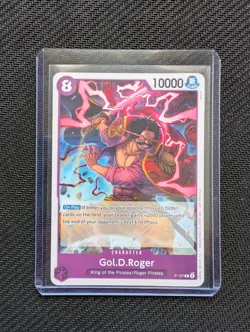 Gol.D.Roger (Store Tournament 2025 Vol. 4) P-107 One Piece Promotion Cards - Image 1