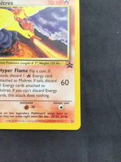 Pokemon Cards: Wizards Black Star Promo: Moltres 21 - Image 4