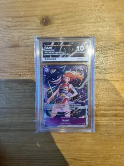 One Piece OP09-070 Nami Gengar Premium Card Col Vol 4 ACE 10 Perfect Subs - Image 5