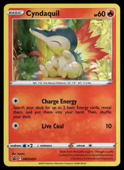 Cyndaquil - SWSH221 SWSH: Sword & Shield Promo Cards Pokemon TCG - Image 1