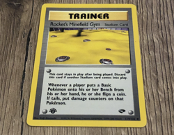 Pokemon Card - Rocket's Minefield Gym Gym Challenge 1st Edition 119/132 Uncommon - Image 1