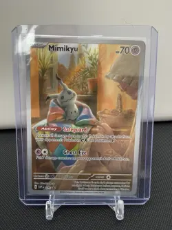 Pokemon TCG Mimikyu Scarlet & Violet Promo Card 075/Promo - Image 1