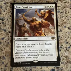 True Conviction 93 Commander 2014 Regular MTG TCG CARD NM - Image 1
