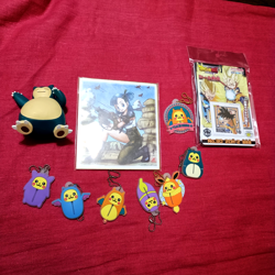 Dragon Ball Card Set Pokemon Mini Figure Set - Image 1