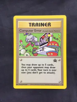 Pokemon Cards: Wizards Black Star Promo: Computer Error 16 - Image 1