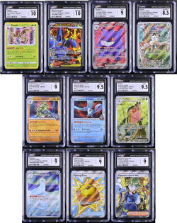 Lot Of 10 CGC GRADED POKEMON CARDS - $300 VALUE - AMAZING DEAL!! FREE SHIPPING!! - Image 1
