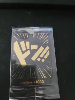 DON!! Black & Gold ENG Sealed | Promo Holo From One Piece TCG Card Game ENGLISH - Image 1
