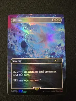 Ultima Sorcery Promo Card Magic: The Gathering - Image 1