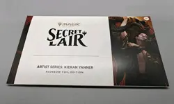 MTG Secret Lair Artist Series: Kieran Yanner Rainbow Foil Edition Sealed - Image 1