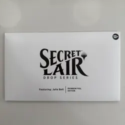 Secret Lair Featuring Julie Bell Edition Rainbow Foil English SEALED Magic MTG - Image 1