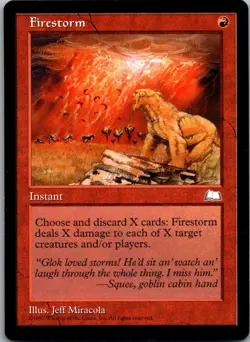1997 Magic the Gathering T Firestorm Expansion/Rare #101 - Image 1