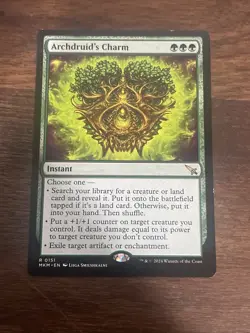 MTG Archdruid's Charm English Murders at Karlov Manor - Image 1