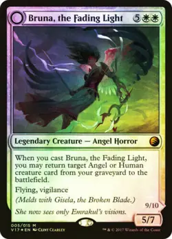 Mtg Magic bruna the fading light FOIL ENGLISH FTV from la lumiere palissante - Image 1