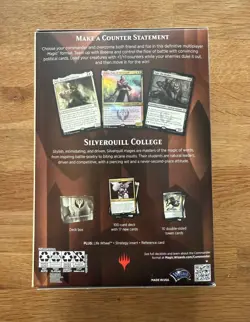 Magic: The Gathering Strixhaven Commander Deck - Silverquill Statement (Sealed) - Image 2