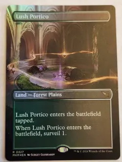 Lush Portico (Borderless) Murders at Karlov Manor Foil NM+ - Image 1