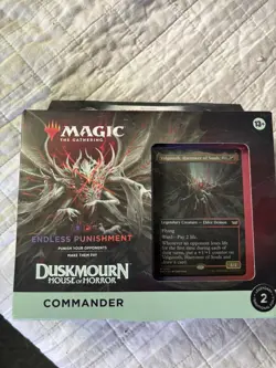 Magic: The Gathering Duskmourn Endless Punishment Commander Deck Precon - Image 1