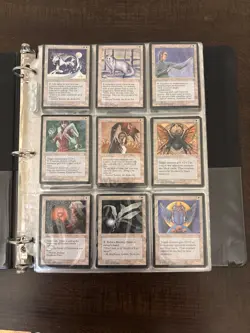 Magic the Gathering Ice Age Complete Set Near Mint Unplayed - Image 1